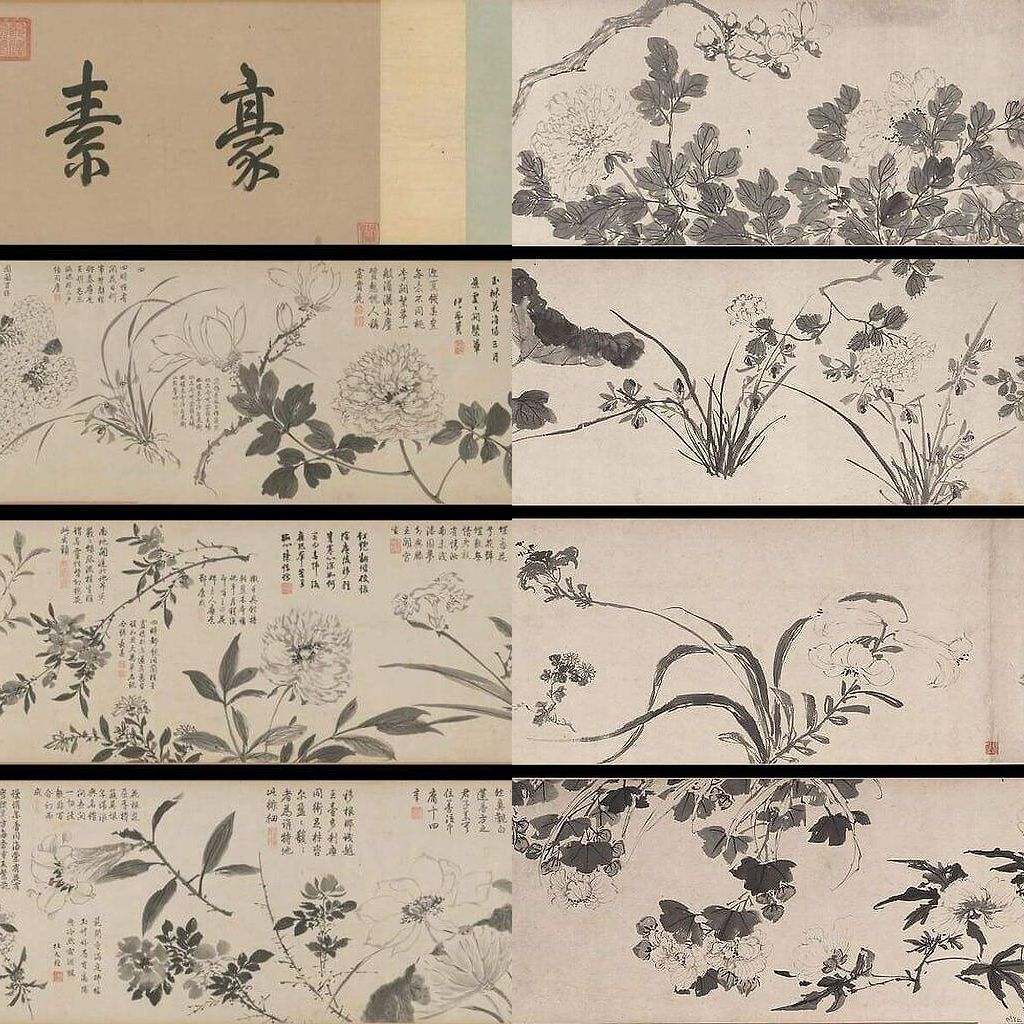 百花图/花卉图卷缩略图